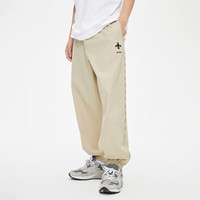 杰克·琼斯（JACK&JONES）男装夏季休闲裤百搭日常简约舒适时尚束脚裤休闲裤男222314028 C11小麦色 XL 185