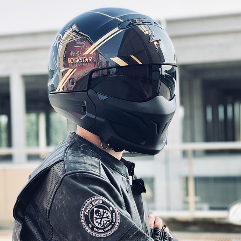  SCORPION EXO 复古 摩托车全盔