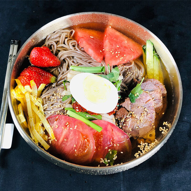  洪峰 速食 荞麦冷面