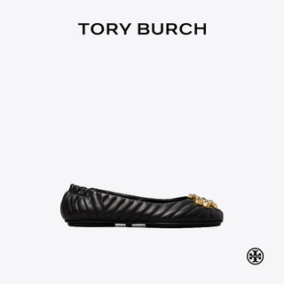 TORY BURCH 汤丽柏琦 双T LOGO芭蕾舞鞋女鞋 82456 黑色 006（鞋型偏窄，拍大半码） 6.5