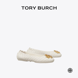 TORY BURCH 汤丽柏琦 双T LOGO芭蕾舞鞋女鞋 82456 黑色 006（鞋型偏窄，拍大半码） 6.5
