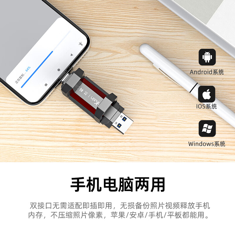  LanKxin/兰科芯 读速高达1050MB/S 固态U盘