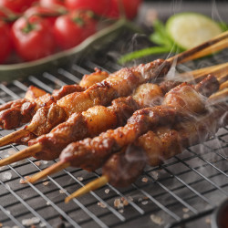 草原宏宝 羔羊肉串 净重500g/袋 （4瘦1肥，20串）