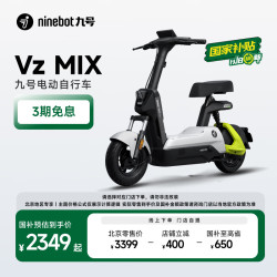 九号 Vz MIX 电动自行车 TDT133Z 48V12Ah铅酸电池