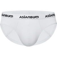 asianbum 男士冰爽丝滑网眼拼接透气低腰三角裤 U528008Y