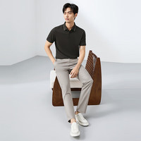 SEVEN/柒牌 7A抗菌2A防螨 男士短袖POLO衫