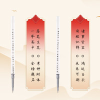 得力（deli）自勉刷题笔笔芯 秒干墨水学生中性笔替芯学生文具 ST头笔芯/袋 SE191