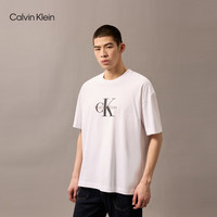  卡尔文·克莱恩/Calvin Klein 纯棉 男女短袖T恤