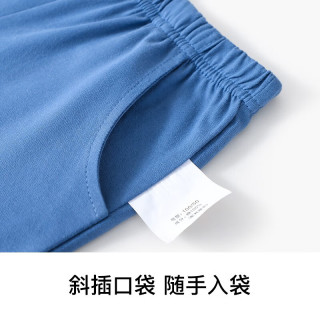 精典泰迪男童裤子儿童短裤中小童装夏季薄款五分裤夏装新款衣服 (笨笨熊)