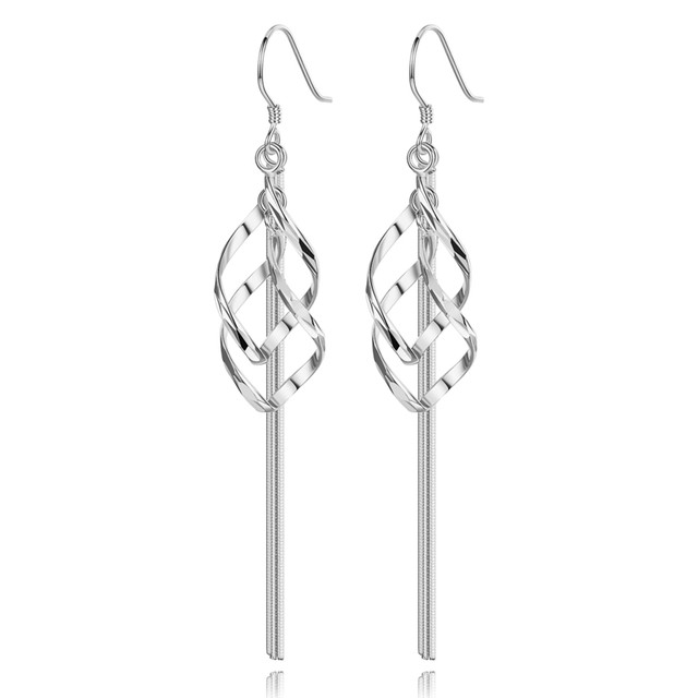 匆匆那年 纯银耳坠女气质耳环耳钉 CNE404