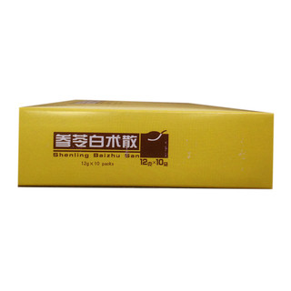 同仁堂 Tongrentang Chinese Medicine 参苓白术散 12g*10袋 3盒