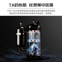 格力中央空调一拖三1级变频4匹家用机多联机star100