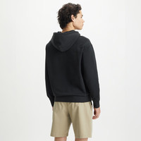Levi's李维斯男士连帽卫衣LOGO刺绣百搭 黑色 38479-0115 M