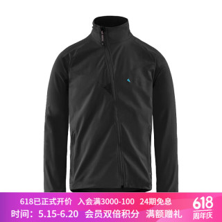 KLATTERMUSEN攀山鼠10630M秘银男款软壳夹克-Mithril Jacket M's Black（黑色） M