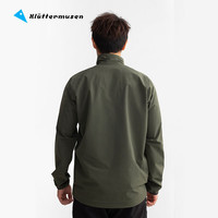 KLATTERMUSEN攀山鼠10630M秘银男款软壳夹克-Mithril Jacket M's 566/Dark Dusty Green深尘埃绿 S