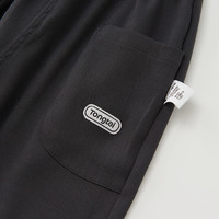 童泰（TONGTAI）男宝宝裤子春秋季儿童宽松版休闲裤男女童长裤百搭童装碳黑100cm 100 cm