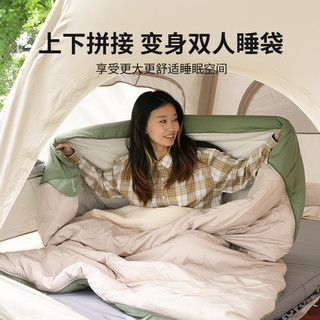 kingcamp牧羊人睡袋成人户外露营帐篷睡袋春秋单人双人便携被子