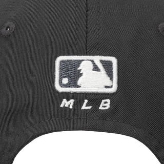 美职棒（MLB）男女帽子大头围棒球帽休闲鸭舌帽户外遮阳帽 波士顿队/炭灰色/小标 均码 F