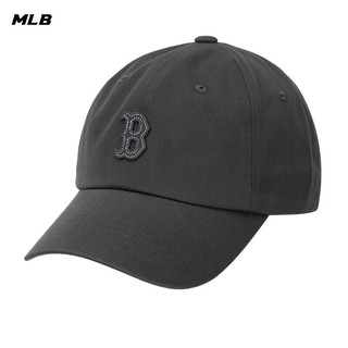 美职棒（MLB）男女帽子大头围棒球帽休闲鸭舌帽户外遮阳帽 波士顿队/炭灰色/小标 均码 F