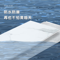 荣彩spc石塑地板环保耐磨锁扣地板卡扣式商用酒店仿大理石复合地板 免费领样品【退全款】 平米