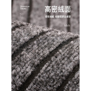 筠月熙厨房地垫防水防油防滑耐脏脚垫吸水吸油入户门垫家用进门门口地毯 红色-七条纹 120cm*200cm (宽*长)