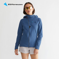 KLATTERMUSEN攀山鼠10629W范娜迪斯女款软壳帽衫-Vanadis Jacket W's 641/Monkshood Blue(乌头蓝) 2XS