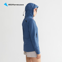 KLATTERMUSEN攀山鼠10629W范娜迪斯女款软壳帽衫-Vanadis Jacket W's 641/Monkshood Blue(乌头蓝) M