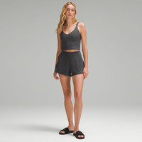 lululemon丨Ribbed Softstreme™ 女士罗纹高腰短裤 2