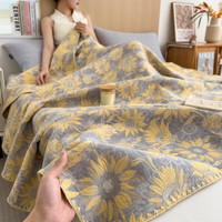 琳豆豆 A类三层纱全棉毛巾被夏凉被 150*200cm