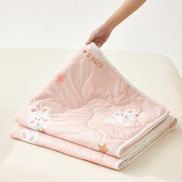 多喜爱家纺双面凉感夏被单双人夏凉被可水洗空调被子 双面凉感-萌嘟嘟 203*229cm