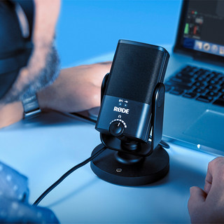  RØDE/罗德 收音 USB麦克风+手机线+桌面支架