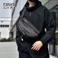 旅行大师 T.GURU 男士单肩斜挎包