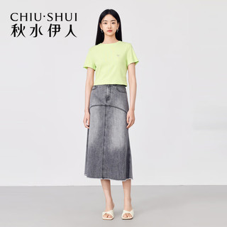  CHIU·SHUI/秋水伊人 显瘦 女士T恤