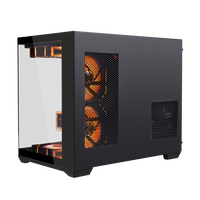 先马(SAMA) 映像 台式电脑机箱 240水冷 360水冷 海景房 小映像 黑 注意是M-ATX