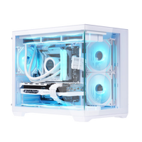 先马(SAMA) 映像 台式电脑机箱 240水冷 360水冷 海景房 小映像 白 注意是M-ATX