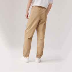 Levi's 男士宽松时尚潮流百搭流行简约通勤长款束脚休闲裤 卡其色 XL