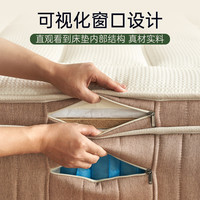 麻大师 护脊椎 双人床垫 E款 软硬适中 舒适支撑 总厚度约23CM 20-25cm(含) 软硬双面 150*200cm