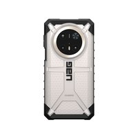 UAG适用华为Mate70Pro/pro+手机壳军工防摔全包保护套huawei简约硬壳轻薄透明新高级感镜头保护气囊商务个性 钻石系列-透明灰色