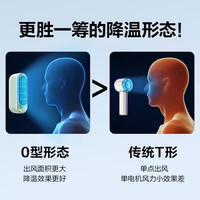 锐舞(RANVOO)【掌上飓凉风】手持小风扇520【双倍风量】