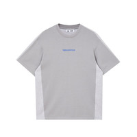 JACK&JONES/杰克琼斯 字母刺绣拼接 男士短袖T恤