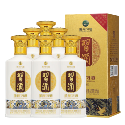 习酒 金质第四代 酱香型白酒 53度 500mL 6瓶 整箱装