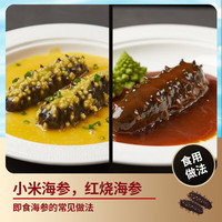 灯火岛大连即食海参 鲜食海参独立包装 净含量500g冷冻辽刺参海鲜水产 即食海参1斤 (30-40只)