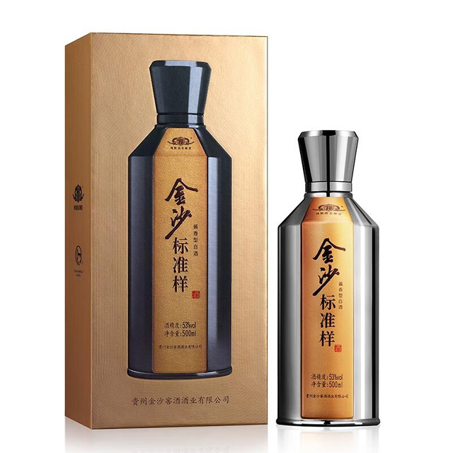 宝酝 BAOYUN 金沙标准样酒 6年年份酒 53度酱香型500ml 礼盒装 单瓶