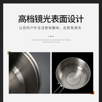 火枫（FIRE-MAPLE）原野不锈钢烧水壶ins风户外BC自驾露营Glamping经典茶壶 原野复古锅 1升 1101402005 1L