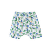 YeeHoO英氏童装儿童短裤 年夏季纯棉男女童哈伦裤 英氏白YRKPJ2P119A 73 cm