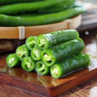 良知农哥贵州新鲜二荆条辣椒青椒 现摘青辣椒长线椒 3斤