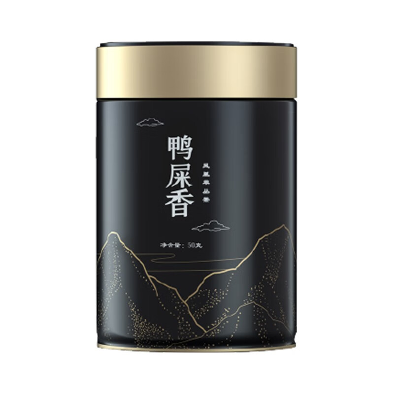 天池茶业1392 凤凰单枞茶鸭屎香七彩高山有机特级乌龙茶 潮州单丛茶叶 鸭屎香 *1罐