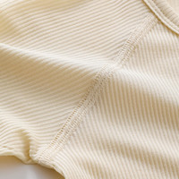 瑄妮薇婴儿连体衣a类夏季莫代尔薄款儿衣服宝宝哈衣爬爬服婴童装汤 黄色-对开莫代尔 59cm