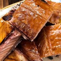 哈肉联俄式熏大马哈鱼220g咸鱼熏鱼肉哈尔滨特产零食即食下酒菜