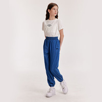  E-LAND KIDS 简约刺绣 女童牛仔裤